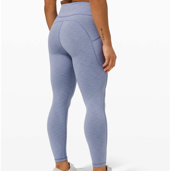 Lululemon Invigorate High-Rise Tight 25" Heathered Water Drop - Picture 7 of 7